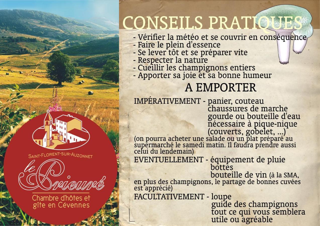 Le Prieure Saint-Florent-sur-Auzonnet Exterior foto